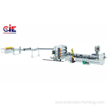 Automatic Plastic PE Sheet Extruder Machine